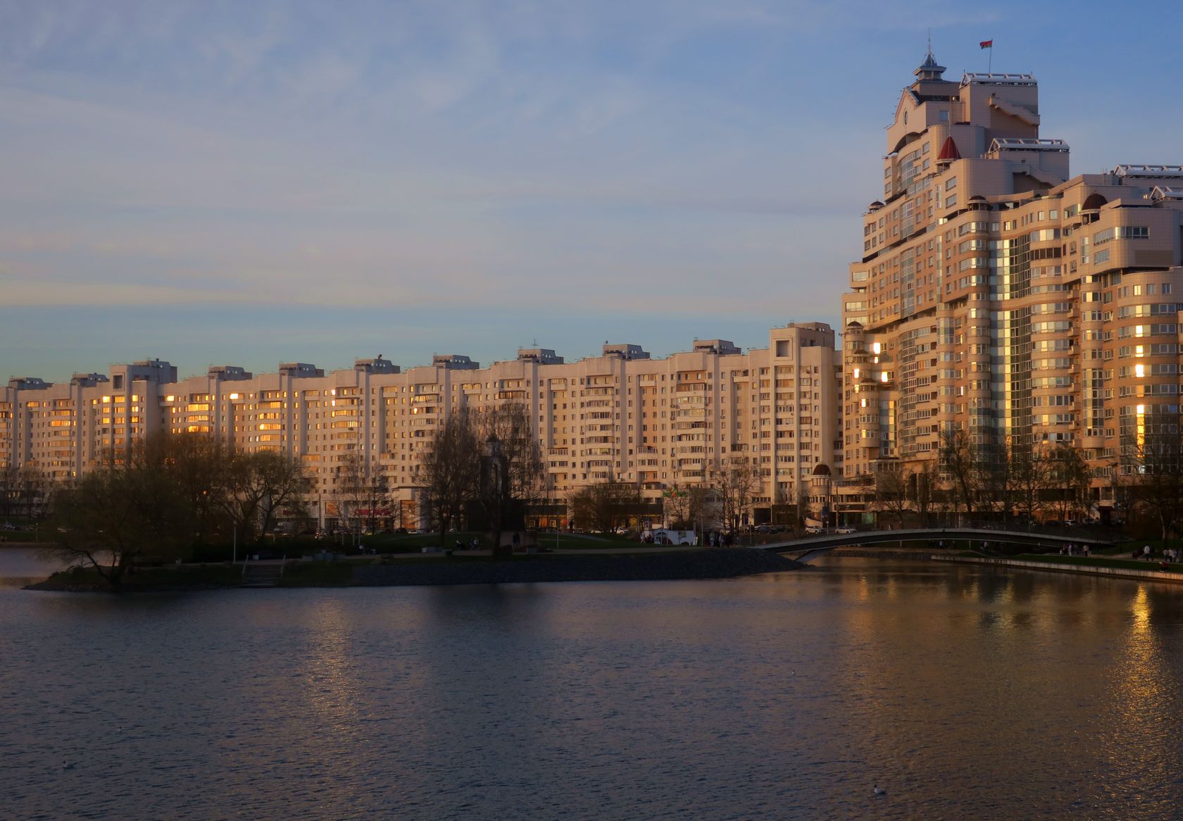 Минск, изображение ландшафта.