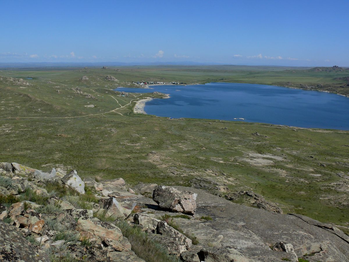 Озеро Дубыгалинское (Окуньки), изображение ландшафта.