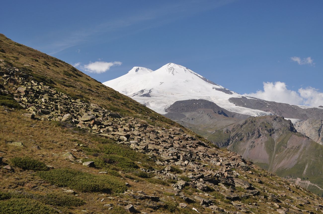 Восточный склон горы Чегет, image of landscape/habitat.