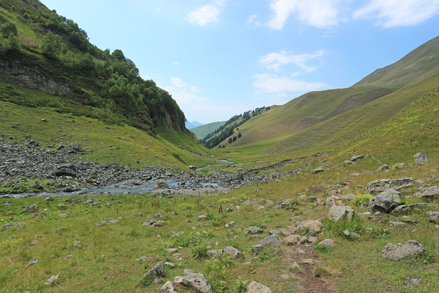 Долина реки Загедан, image of landscape/habitat.