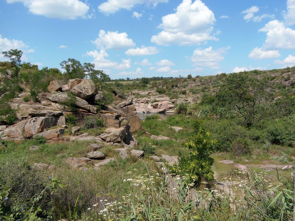 Токовские водопады, image of landscape/habitat.