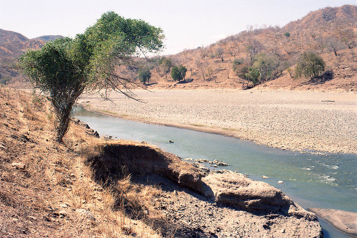 Река Текезе, изображение ландшафта.