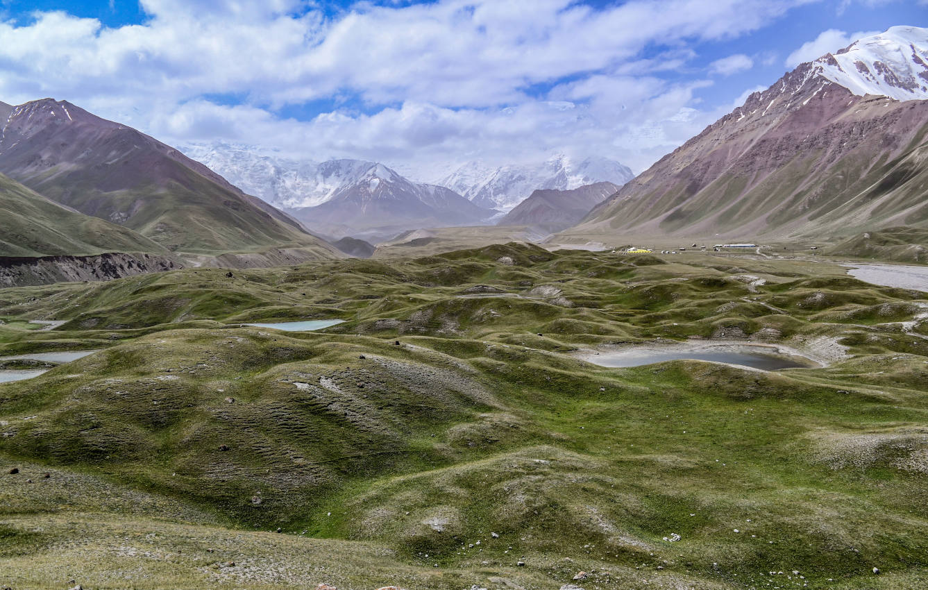 Долина реки Ачик-Таш, image of landscape/habitat.