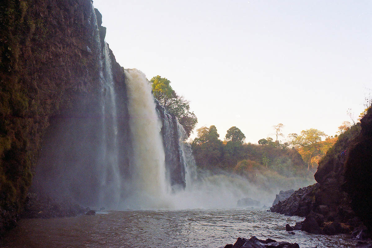 Водопады Голубого Нила, изображение ландшафта.