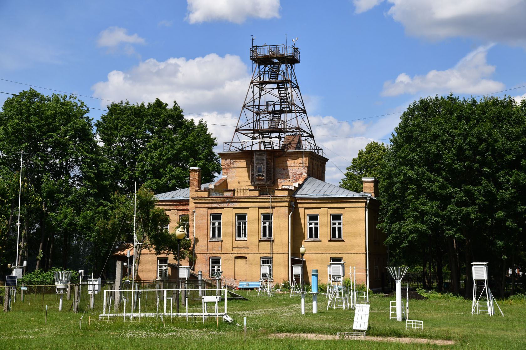 Тимирязевский парк, изображение ландшафта.