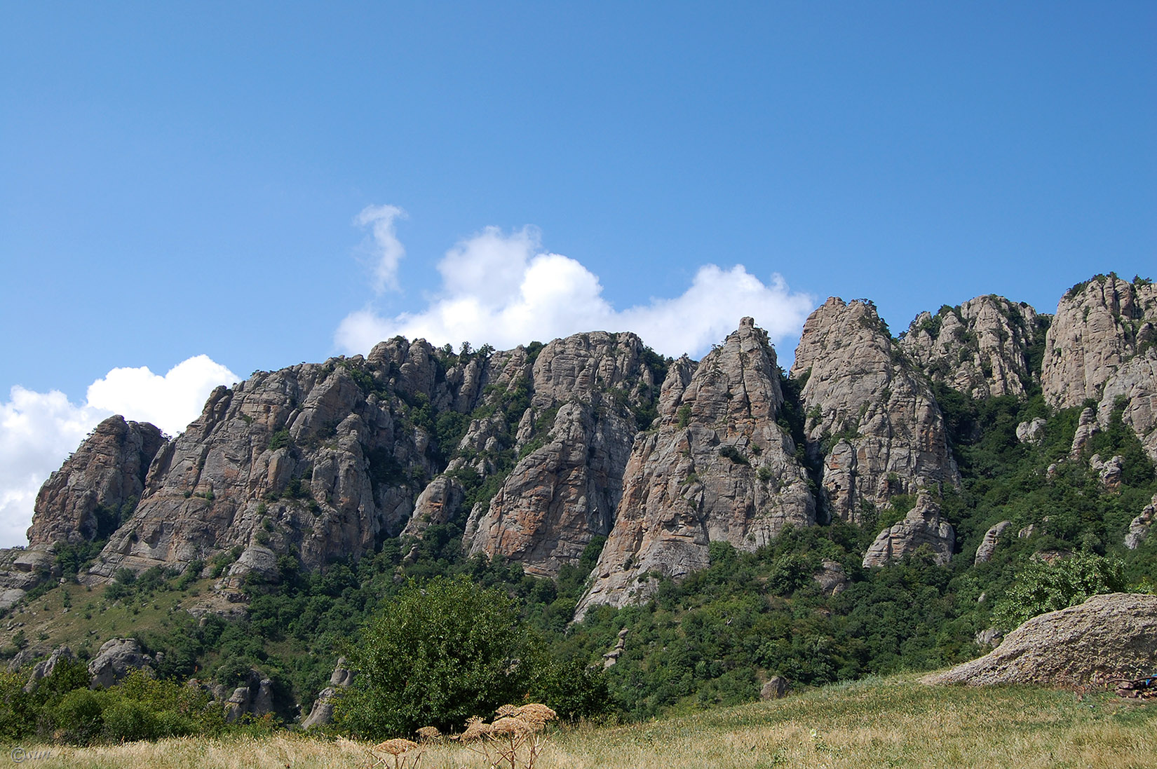 Южная Демерджи, изображение ландшафта.