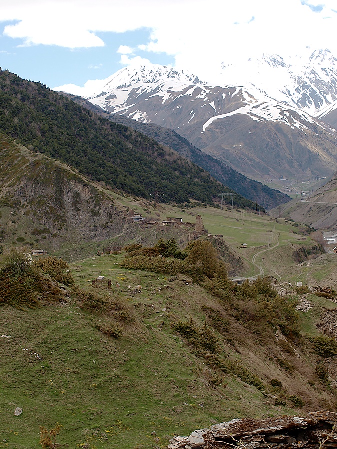 Верховья Алагирского ущелья, image of landscape/habitat.