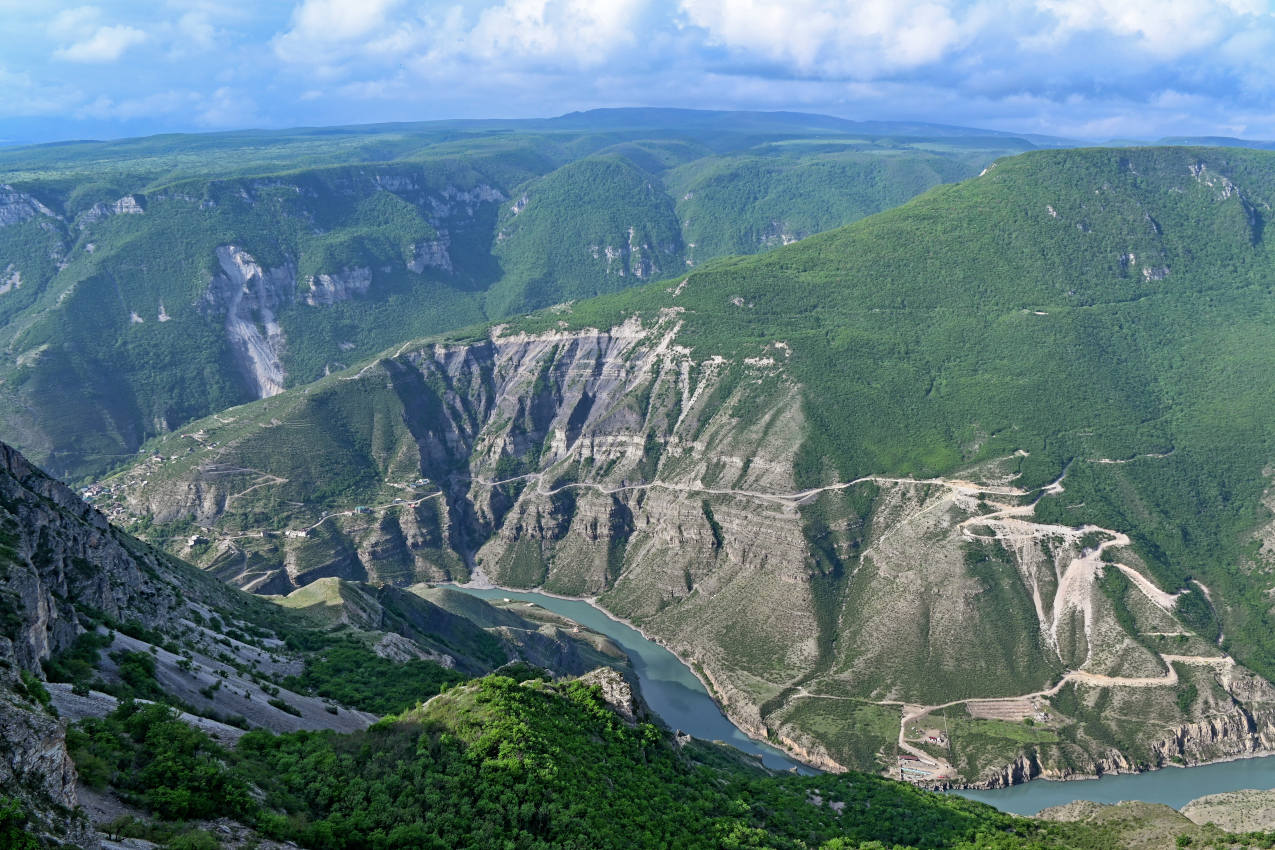 Сулакский каньон, image of landscape/habitat.