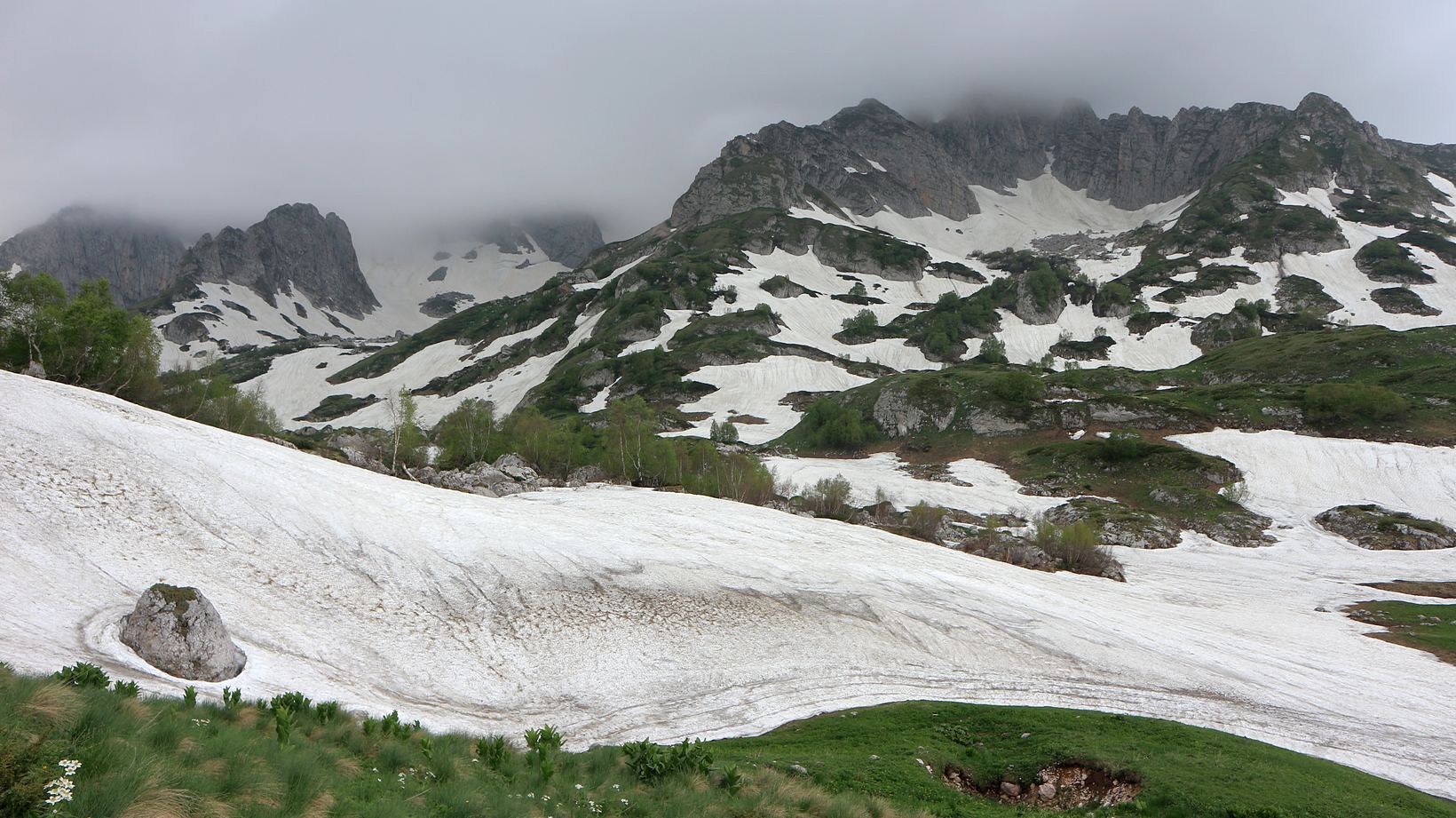 Озеро Псенодах, image of landscape/habitat.