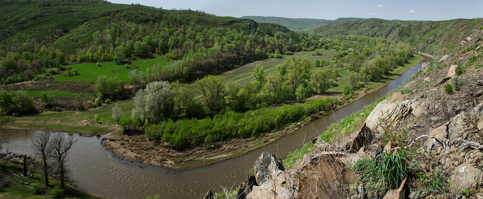 Окрестности Акъюлово, image of landscape/habitat.