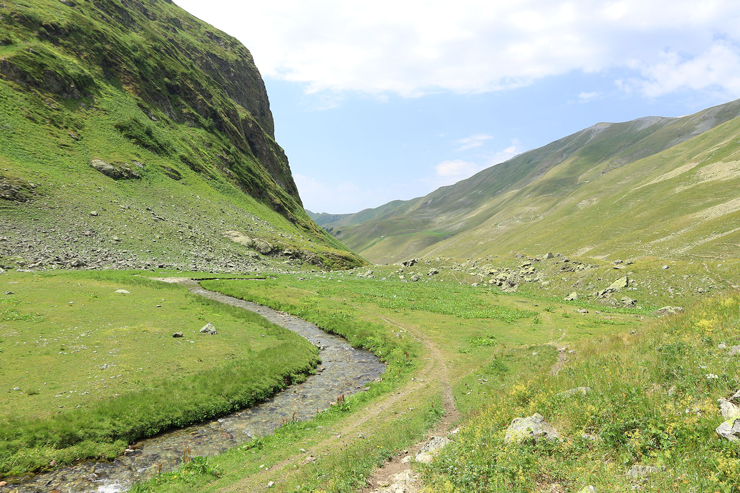 Долина реки Загедан, image of landscape/habitat.