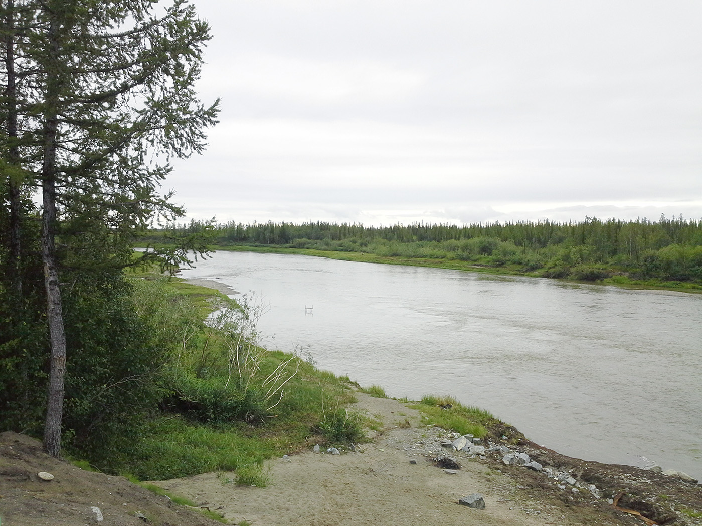 Ханмей в окрестностях Обской, image of landscape/habitat.