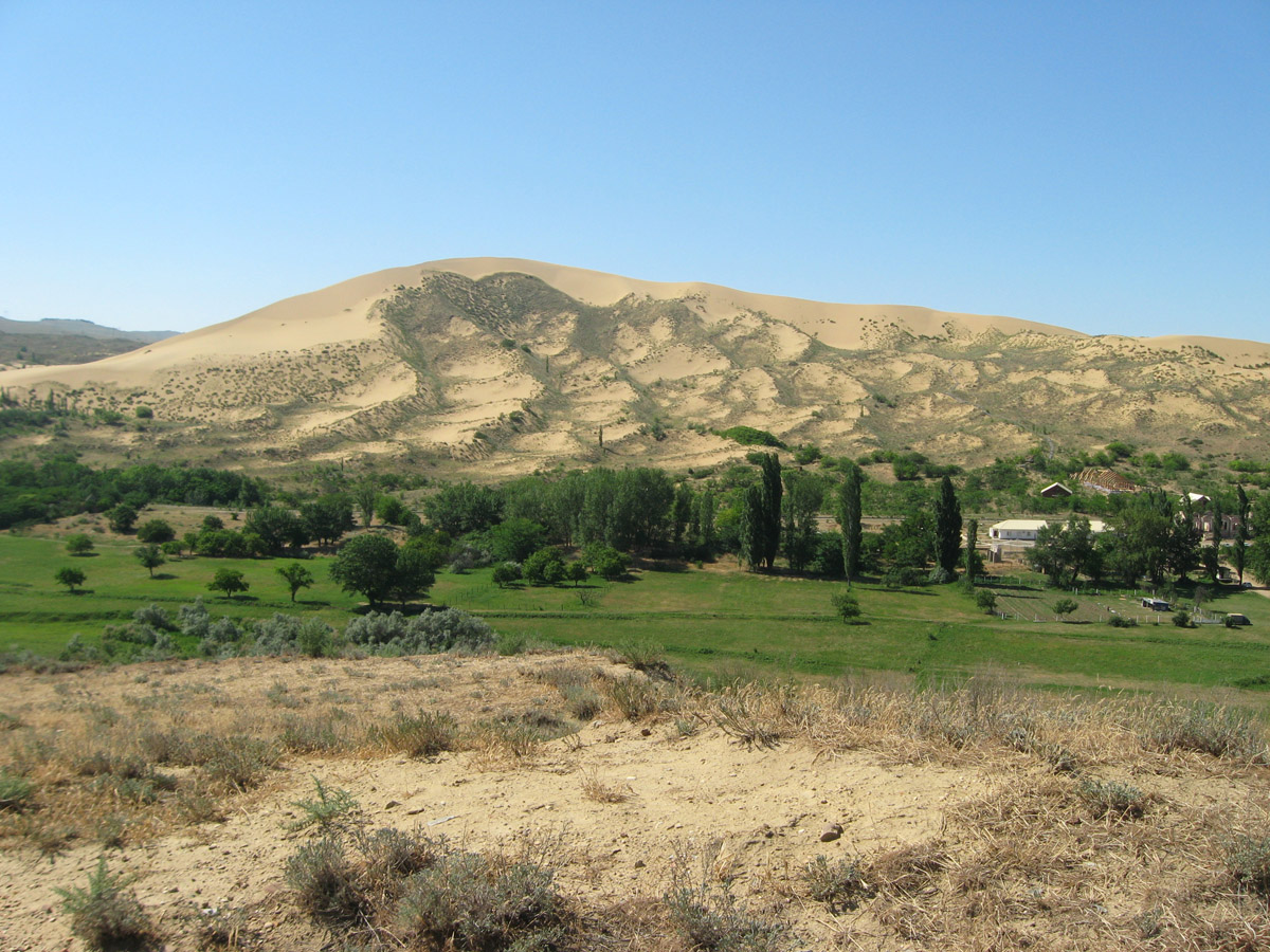 Долина реки Шураозень, image of landscape/habitat.