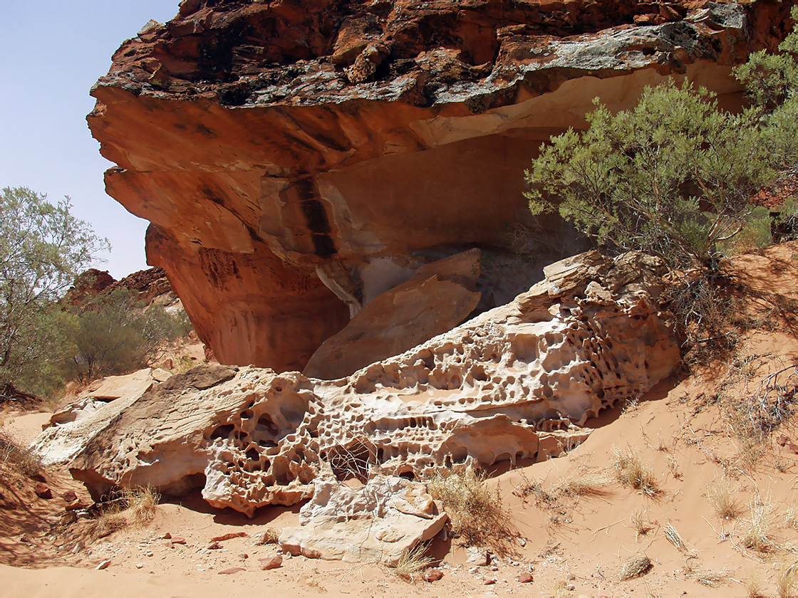 Rainbow Valley, image of landscape/habitat.