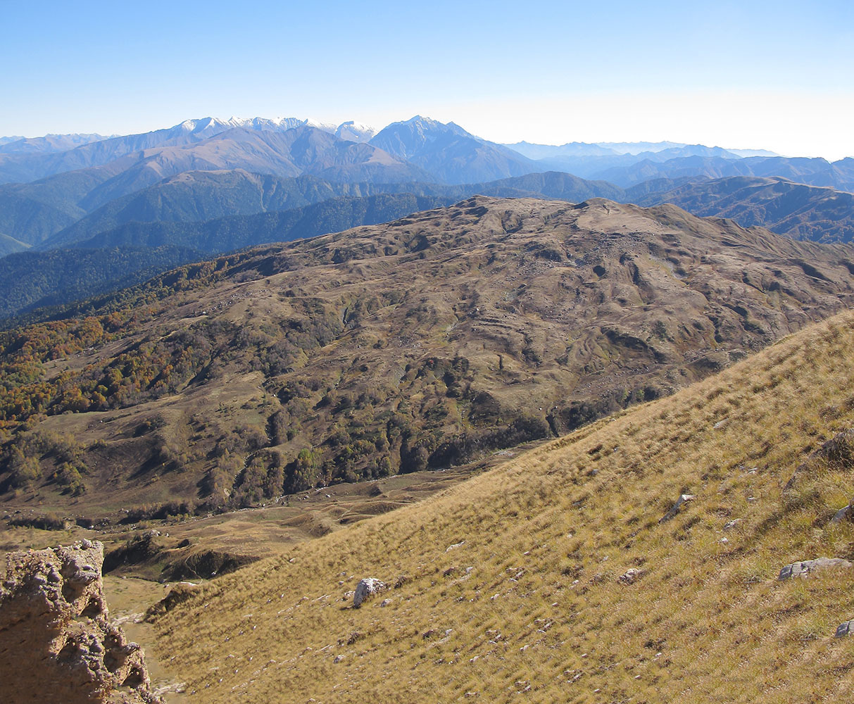 Юго-восточный отрог Оштена, image of landscape/habitat.