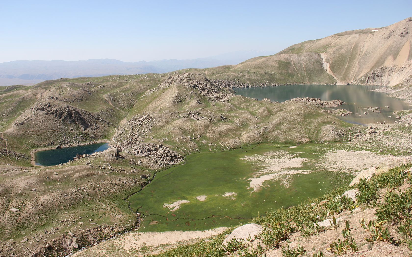 Озеро Арашан в Узбекистане