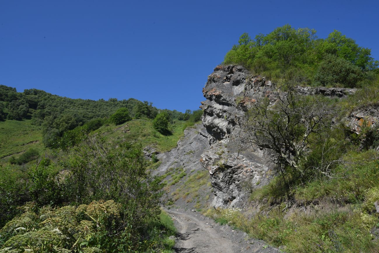 Окрестности водопада Цеси, изображение ландшафта.