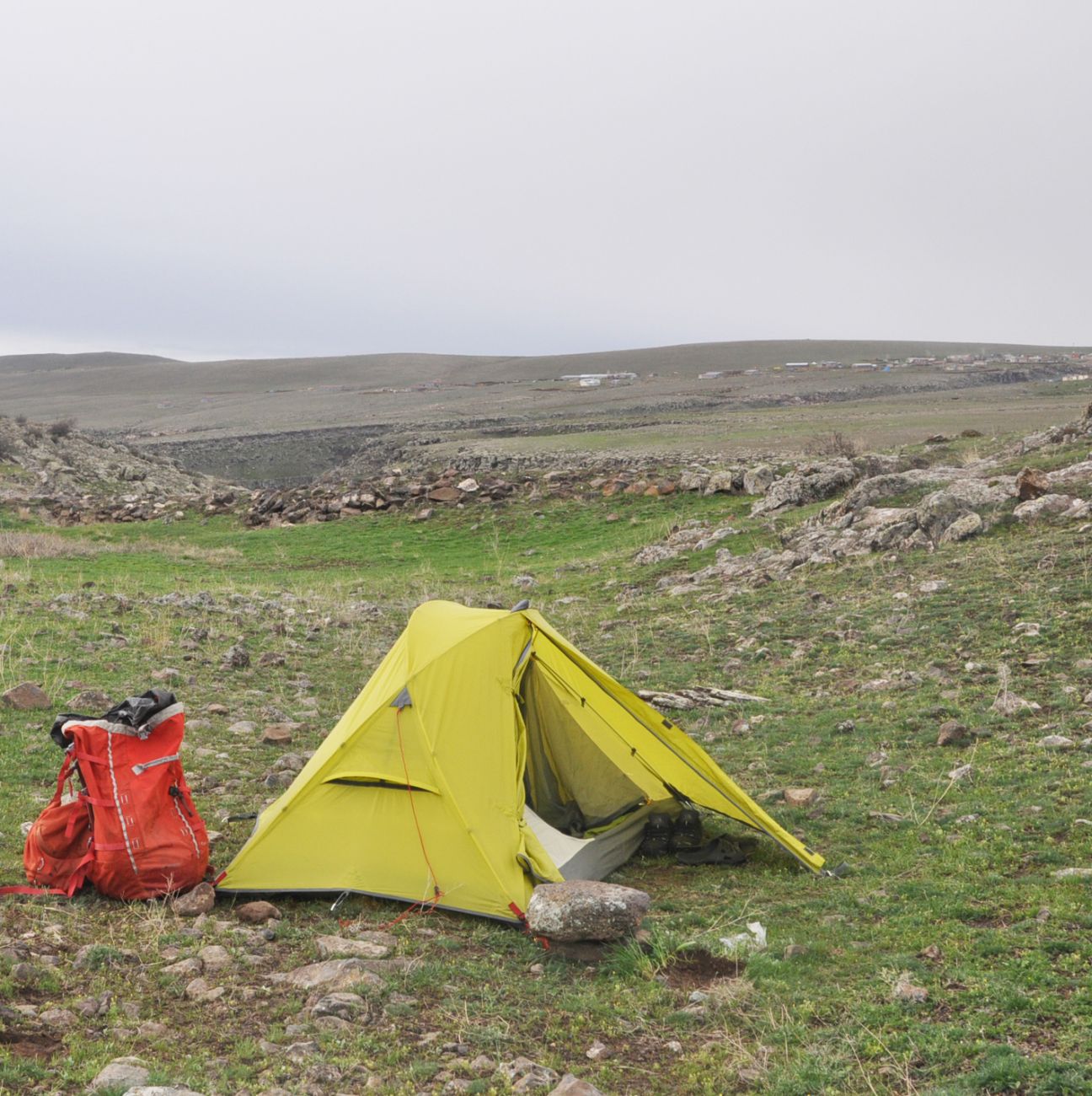 Окрестности села Карабаг, image of landscape/habitat.