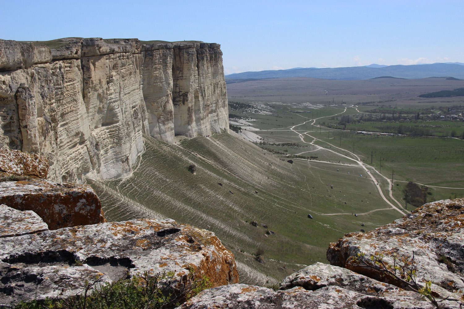 Белая Скала (Ак-Кая), image of landscape/habitat.