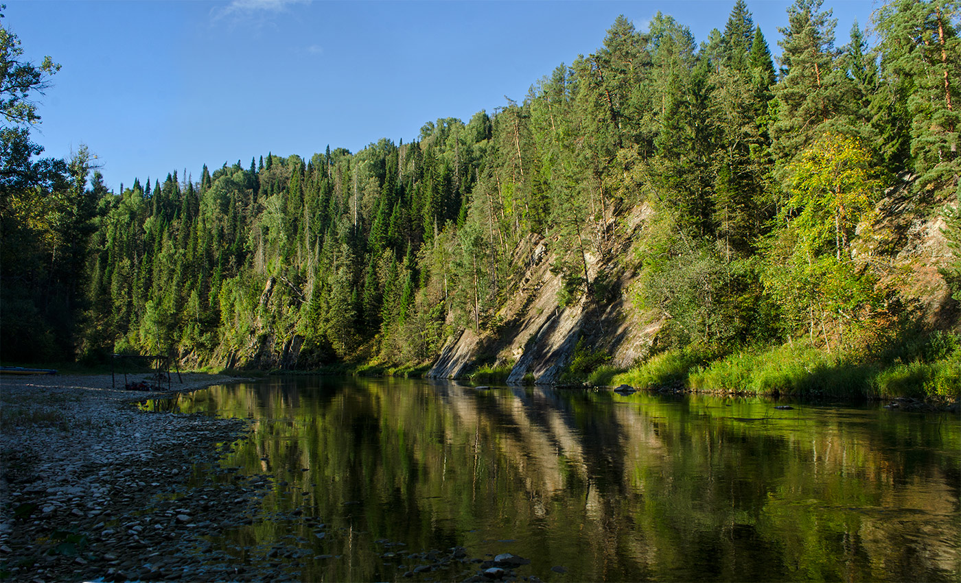 Окрестности деревни Зириклы, image of landscape/habitat.