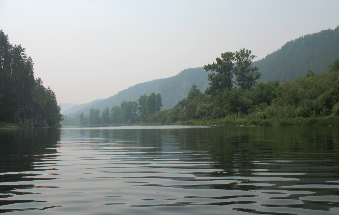 Река Белая, image of landscape/habitat.