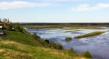 Низовья реки Колва, image of landscape/habitat.