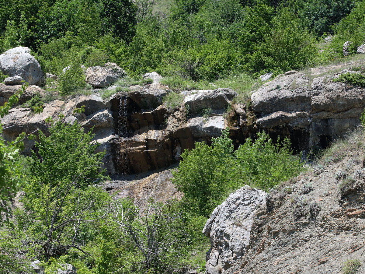 Ущелье реки Пананьян-Узень, image of landscape/habitat.