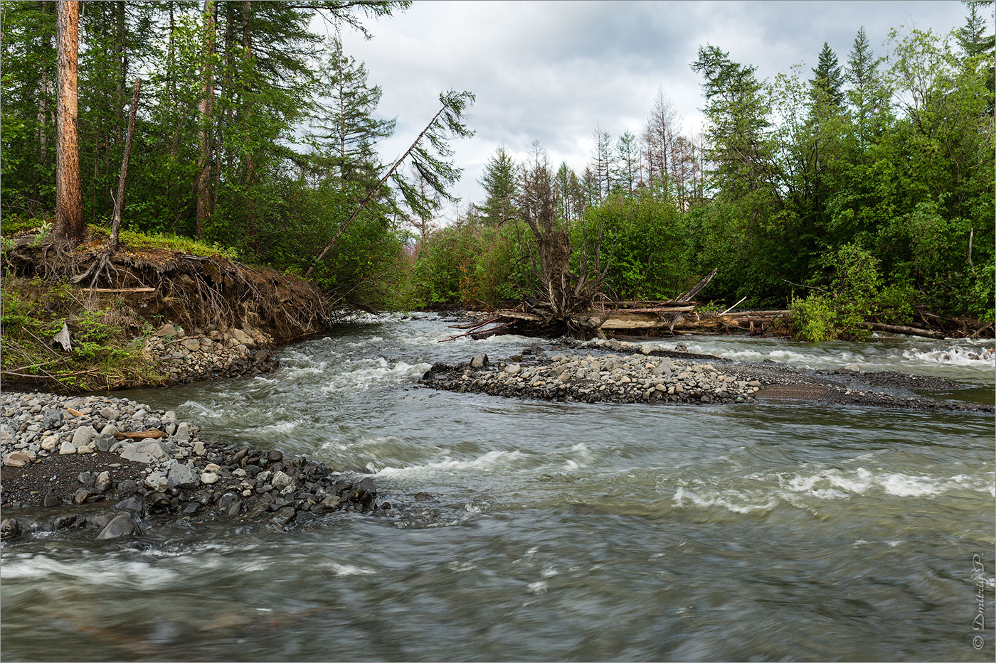 Долина Курейки, image of landscape/habitat.