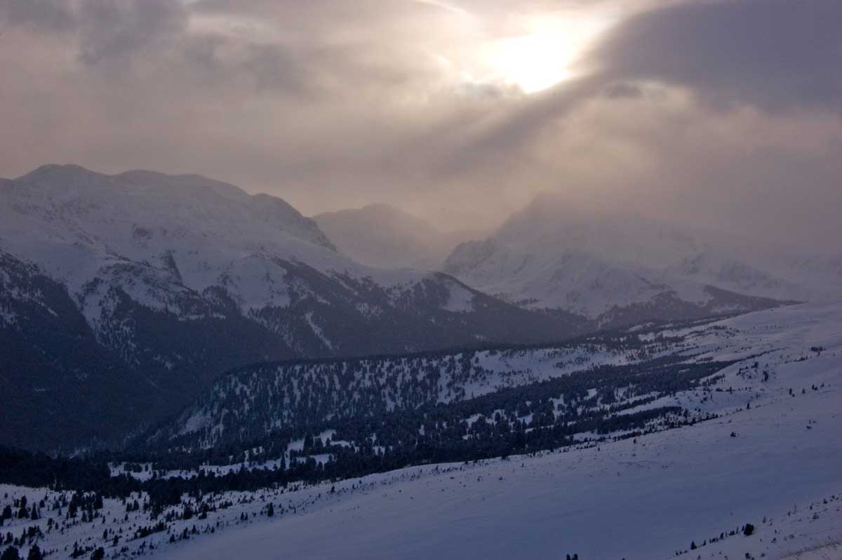 Сумультинский хребет, image of landscape/habitat.