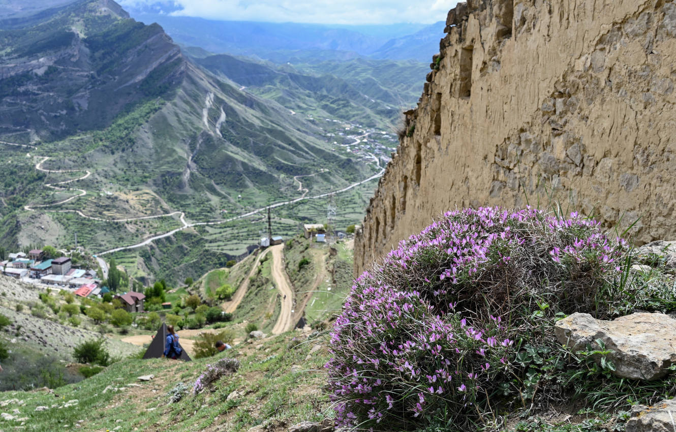 Гунибская крепость, image of landscape/habitat.