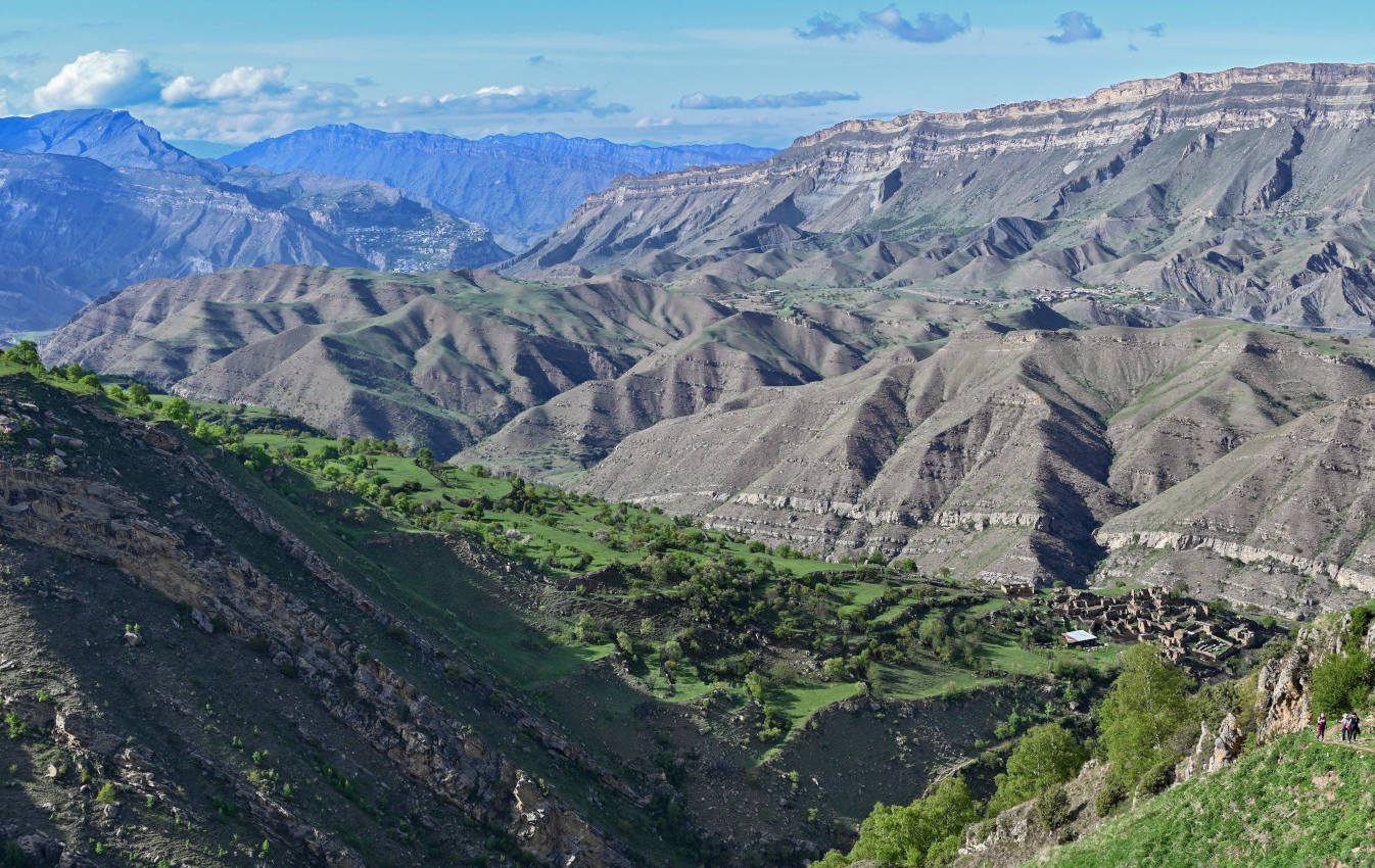 Покинутое село Гамсутль, image of landscape/habitat.