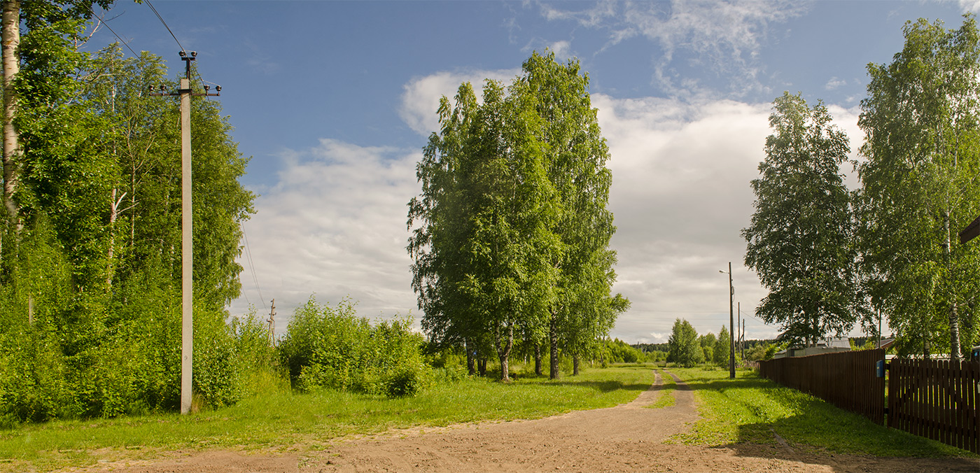 Поселок Юго-Камский, изображение ландшафта.