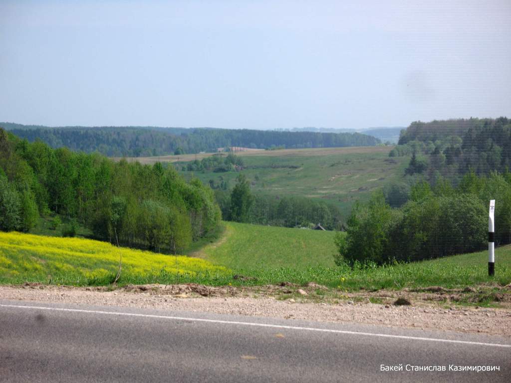 Городечно, изображение ландшафта.