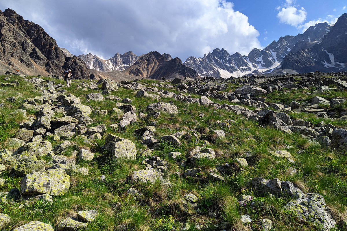 Долина реки Даргонком, image of landscape/habitat.