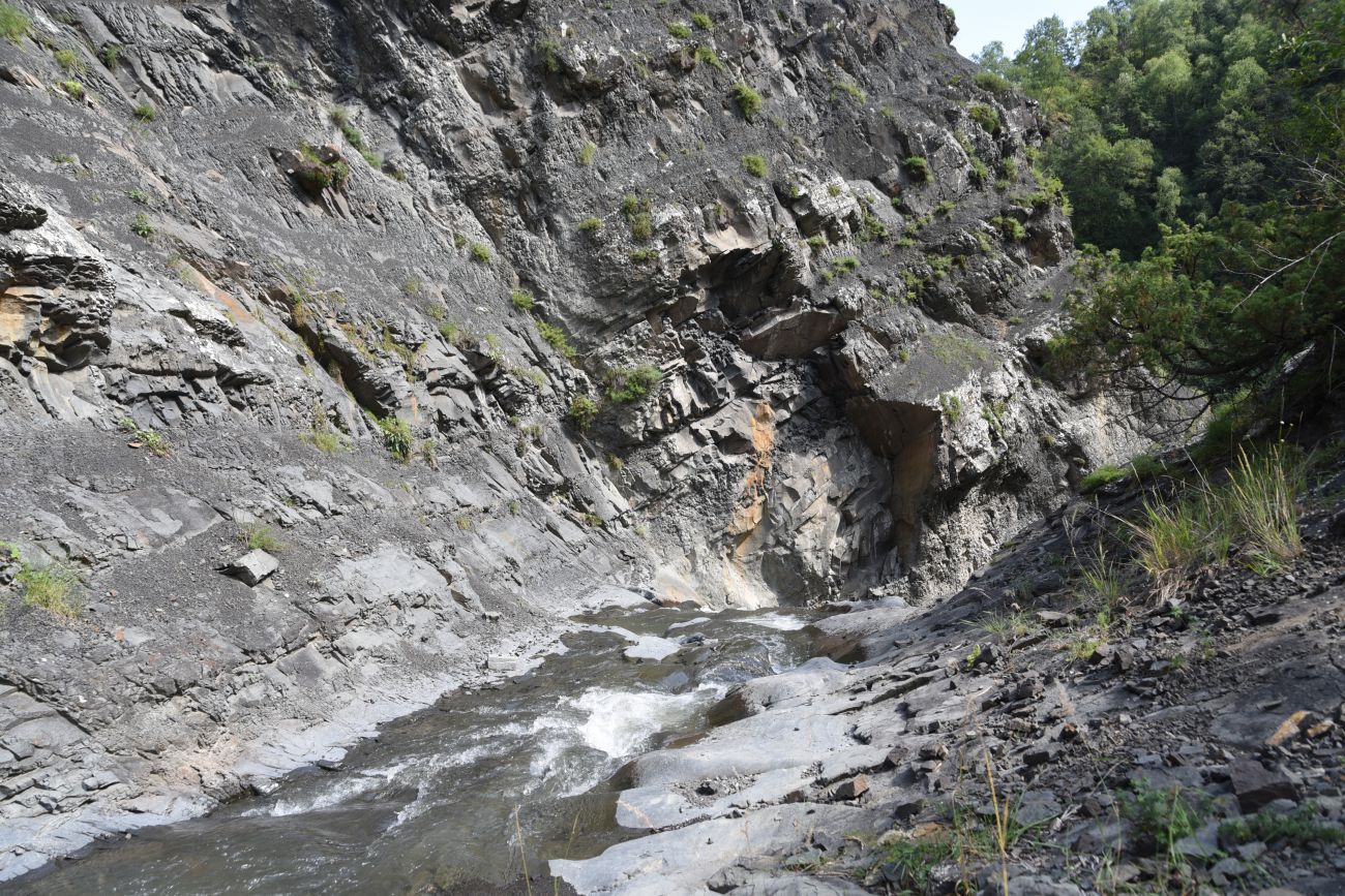 Окрестности водопада Цеси, image of landscape/habitat.