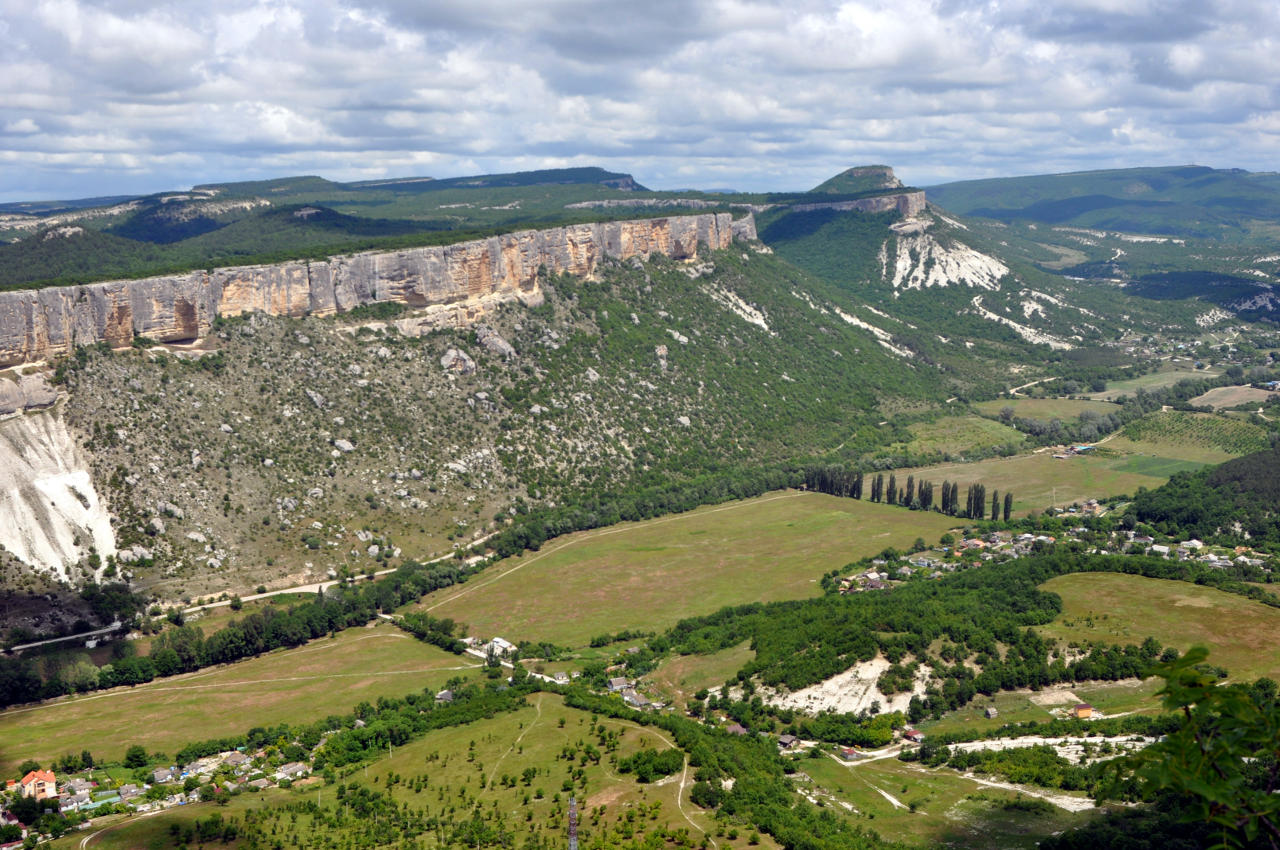Качинский каньон, изображение ландшафта.