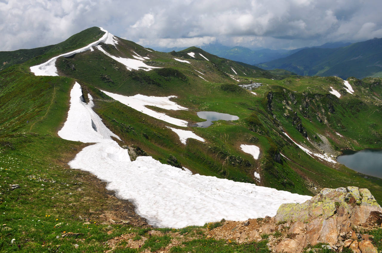 Урочище Каменная Поляна, image of landscape/habitat.