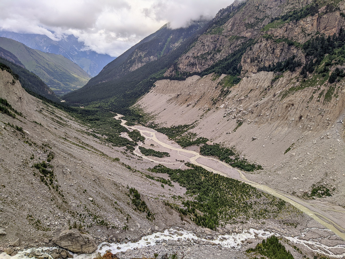 Долина реки Караугомдон, image of landscape/habitat.