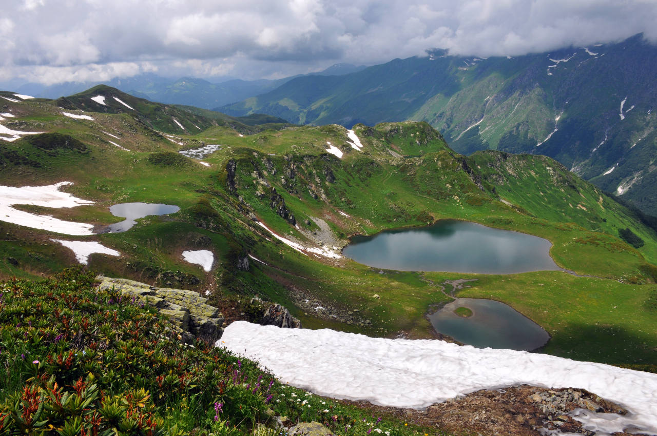 Урочище Каменная Поляна, image of landscape/habitat.