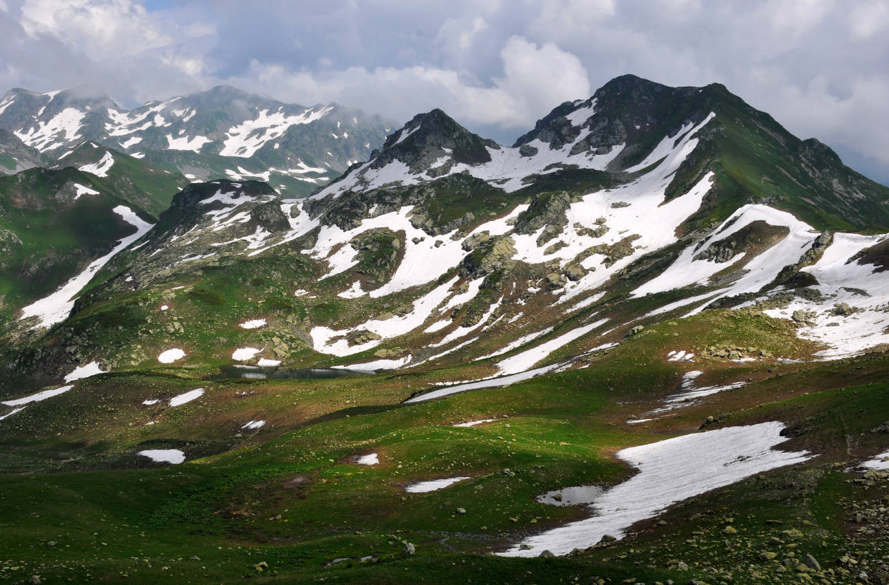 Урочище Каменная Поляна, image of landscape/habitat.