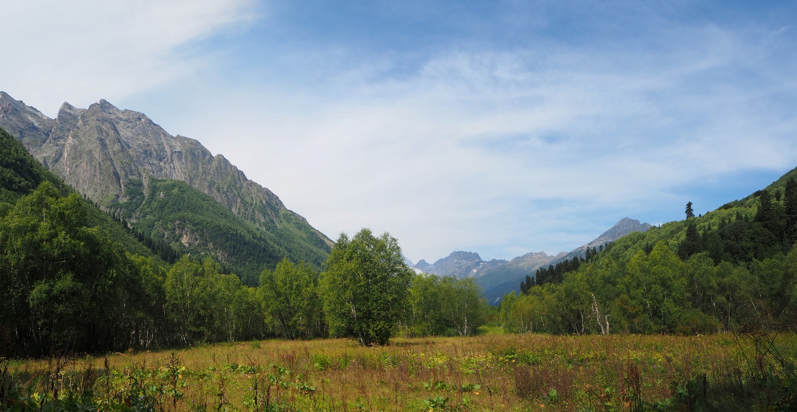 Домбай-Ульген, image of landscape/habitat.