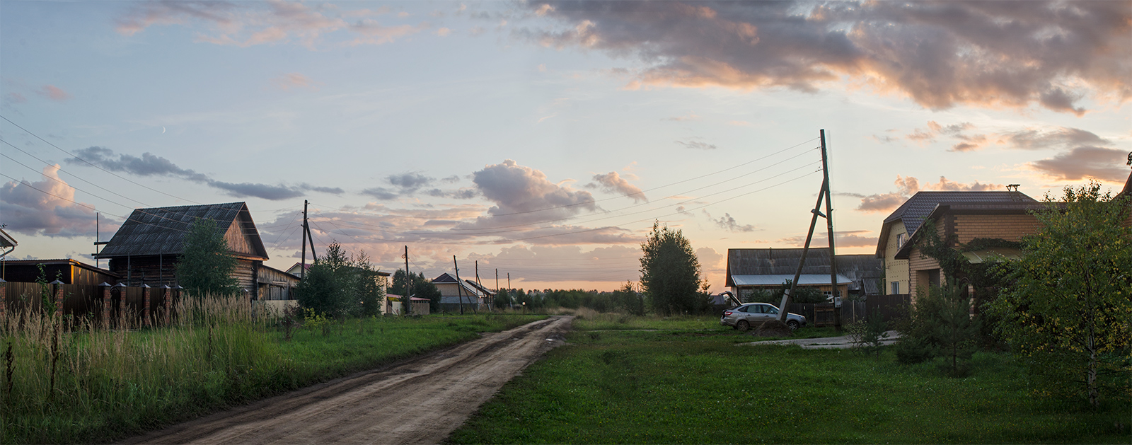 Поселок Юго-Камский, изображение ландшафта.