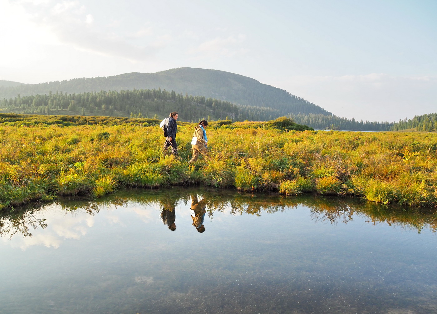 Чёрное озеро, image of landscape/habitat.