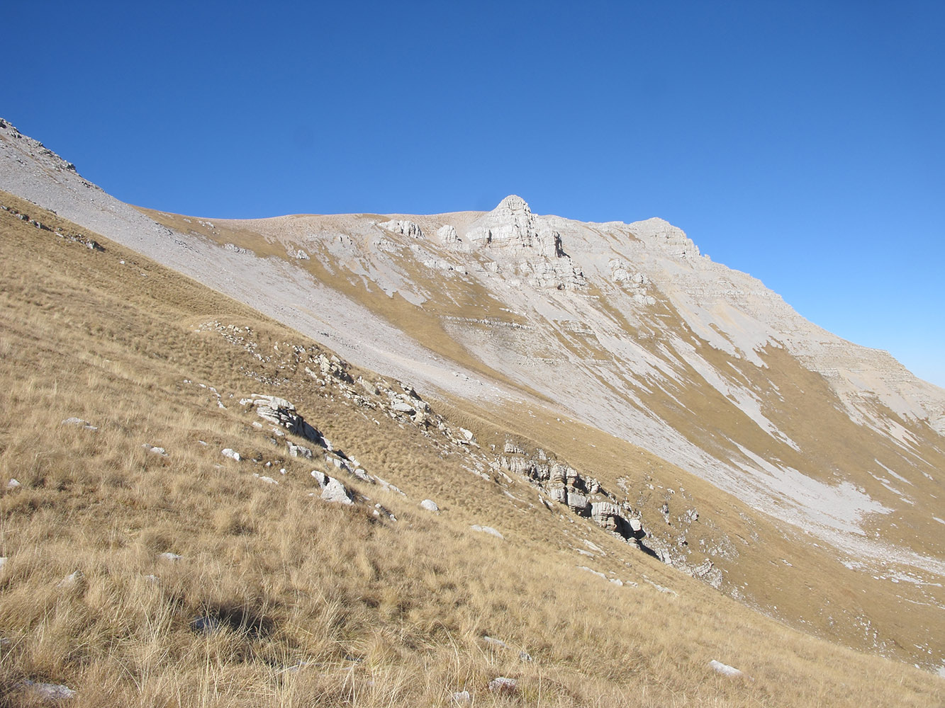 Юго-восточный отрог Оштена, image of landscape/habitat.