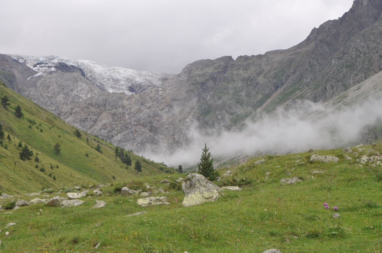 Долина реки Терскол, image of landscape/habitat.