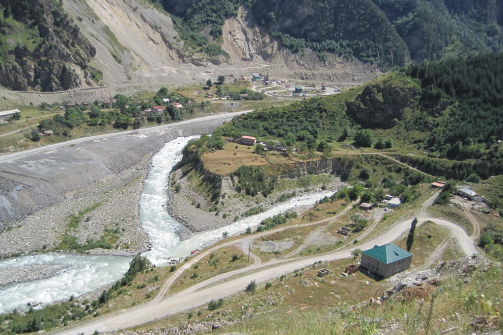 Устье реки Цейдон, image of landscape/habitat.