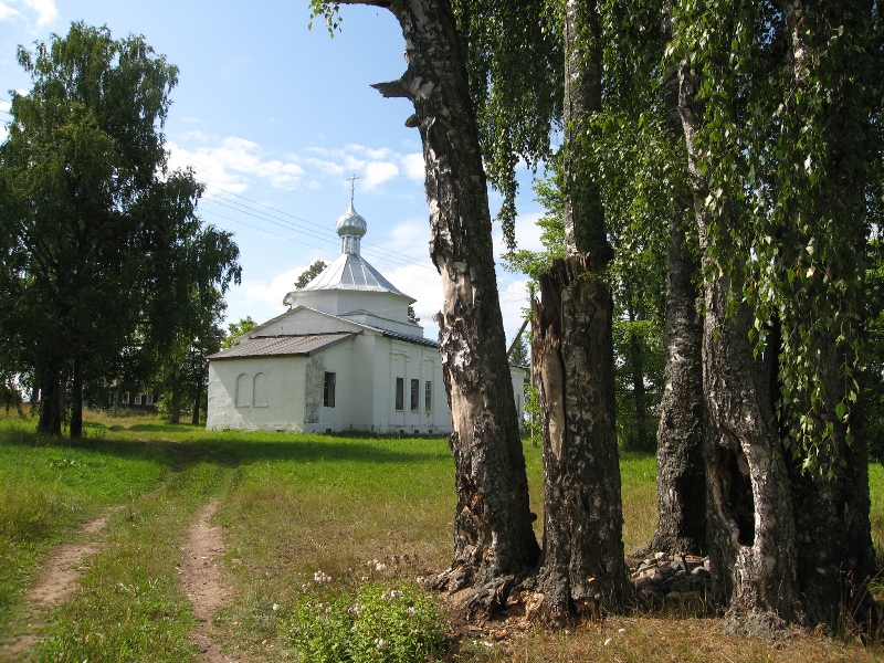 Село Кажирово, изображение ландшафта.