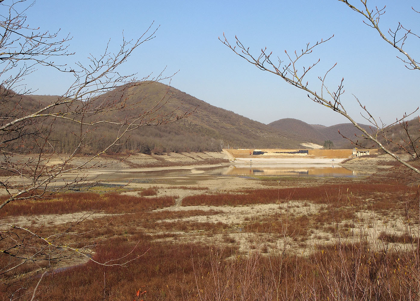 Неберджаевское водохранилище, image of landscape/habitat.