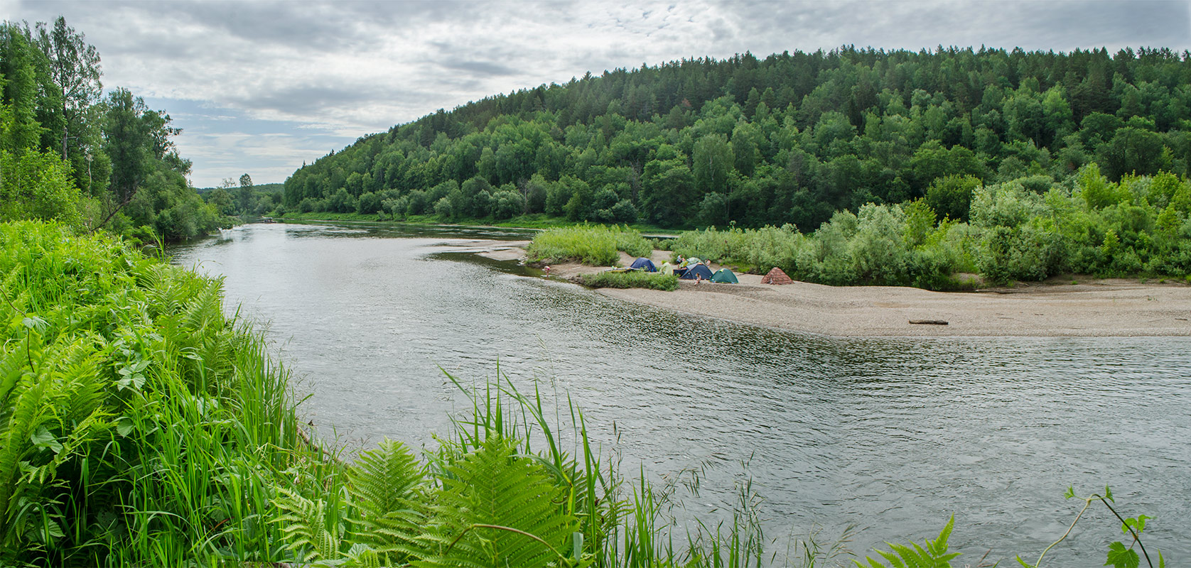 Окрестности Русского Усть-Маша, image of landscape/habitat.