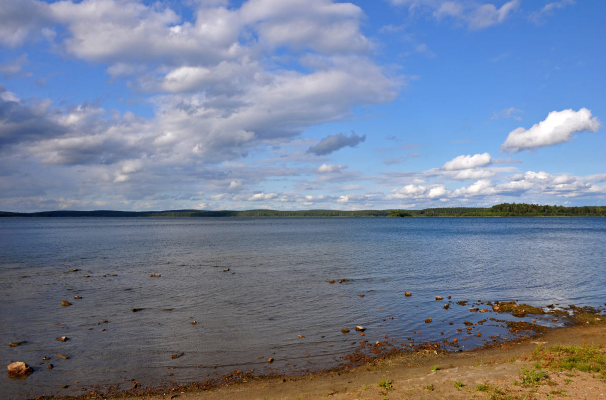 Озеро Большой Кисегач, image of landscape/habitat.